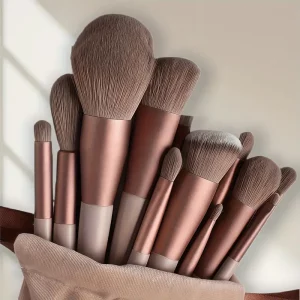 227f7438-c4bb-4dd4-80a9-54452c20c0e7 Juego de Brochas de Maquillaje Profesionales de 13 Piezas